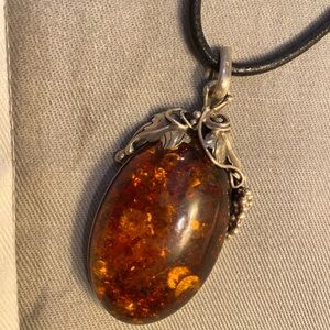 Gorgeous Amethyst held in Sterling Silver